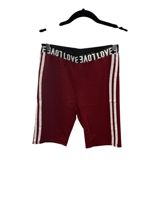 Stripe Biker Shorts