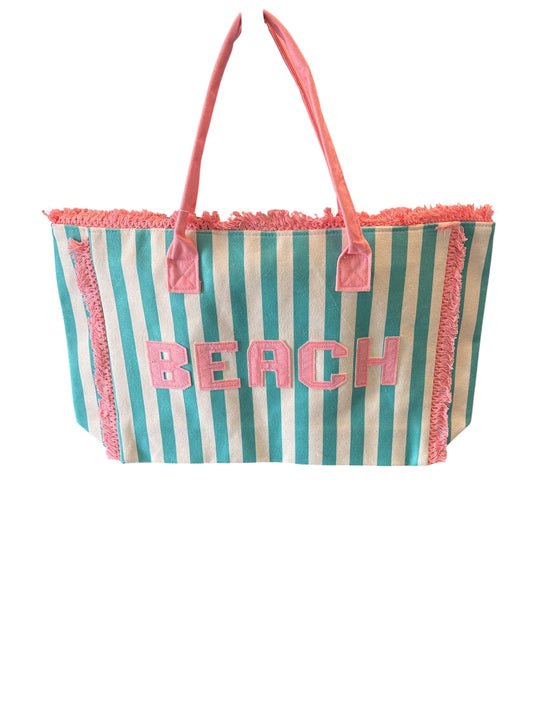 BEACH STRIPED TOTE BAGS