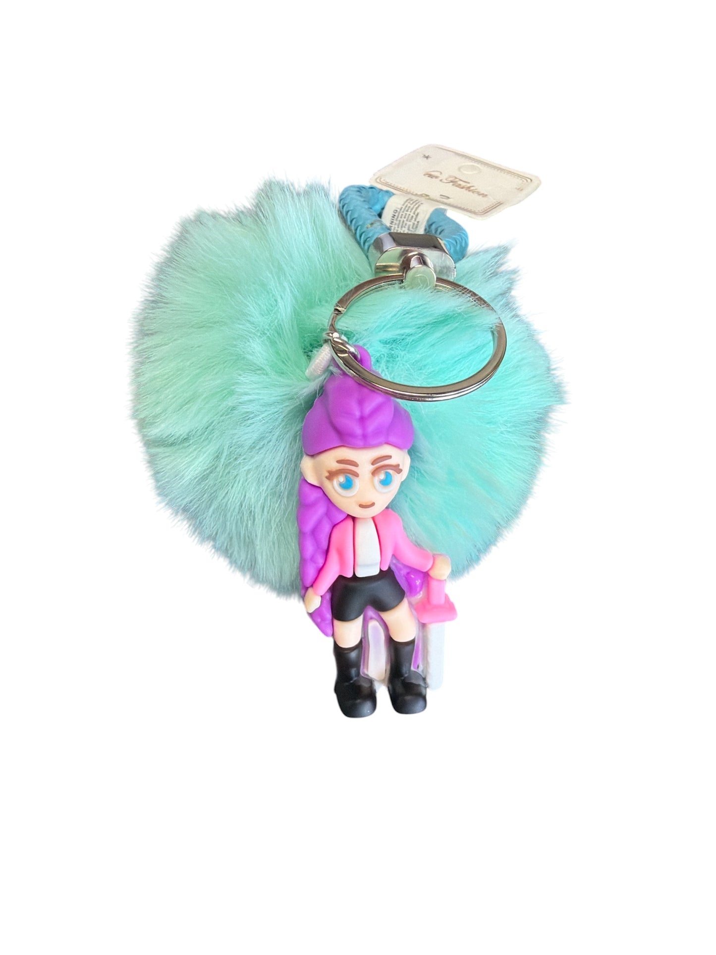 Kpop PomPom Keychain