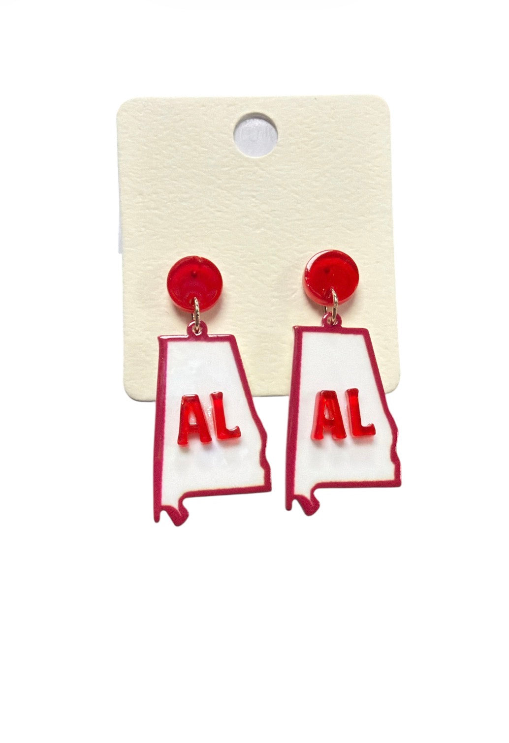 Game Day State Earrings