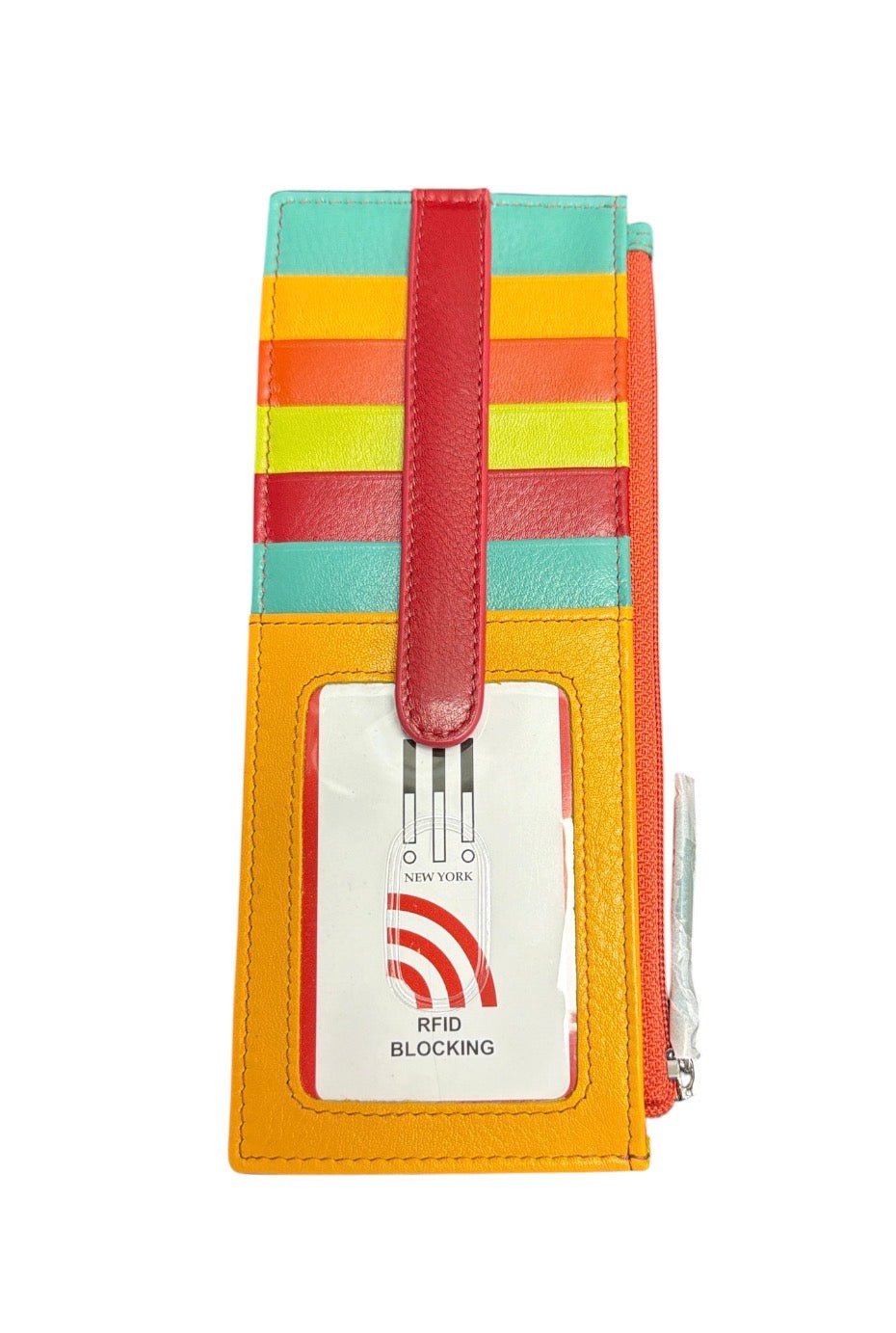 ILI Double Sided Genuine Leather Wallet—RFID Blocking