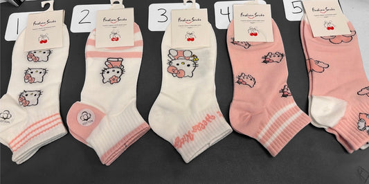 Kitty Cotton Socks