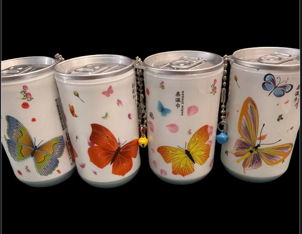 Butterfly Theme Hand Wipes