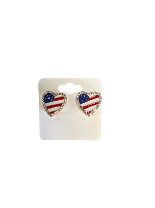 USA Clip on Earring