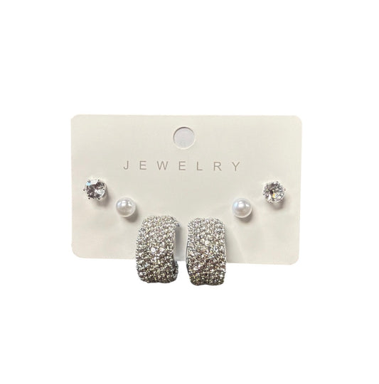 3pk Hoop Earrings