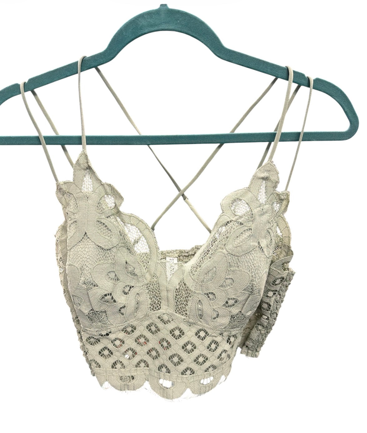 Plus Zenana Lace Bralettes