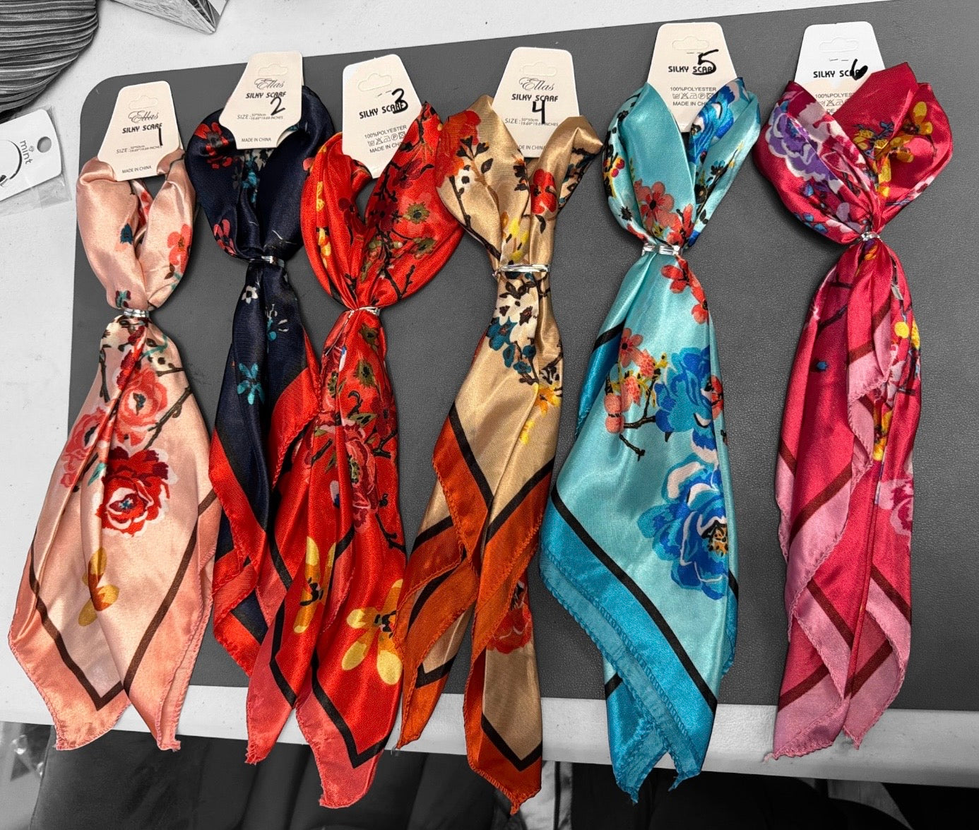 Silky Bag Scarf