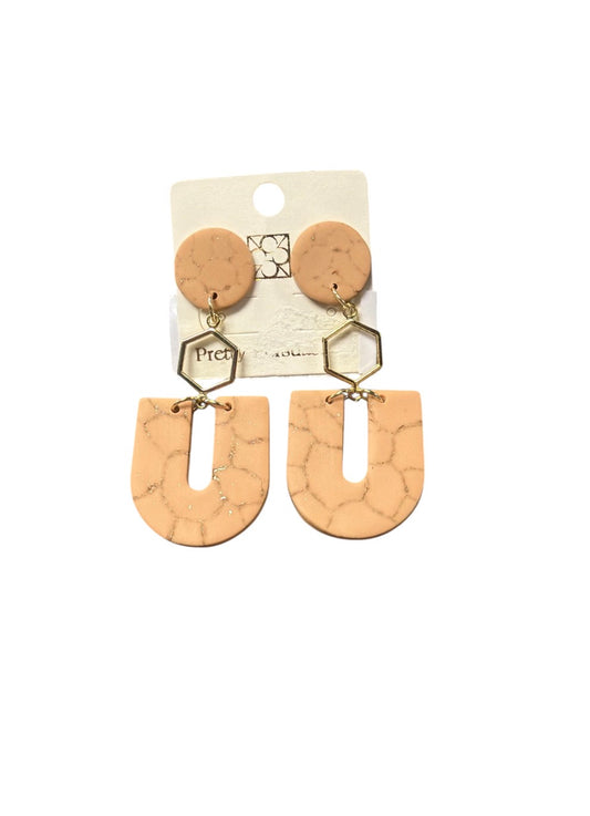 Clay Beige Earrings