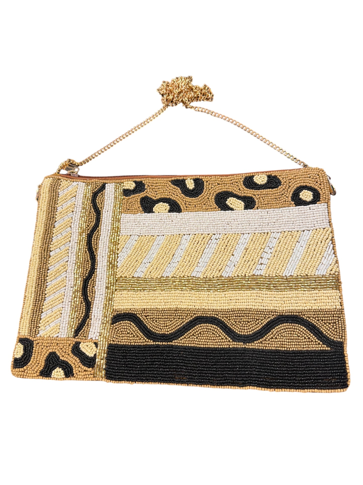 Handmade With Love Beaded Crossbody Purse