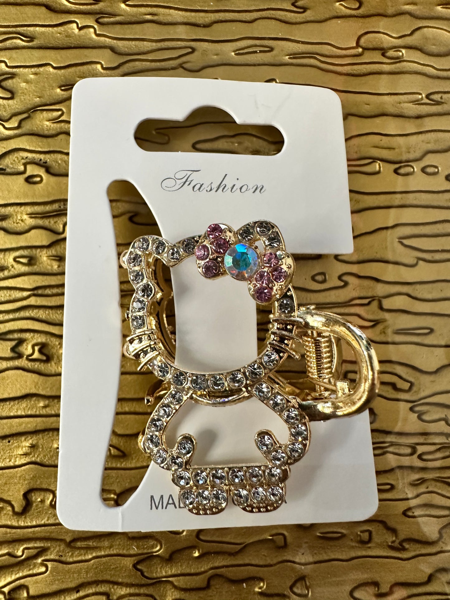 Hello Kitty Body Rhinestone Clips