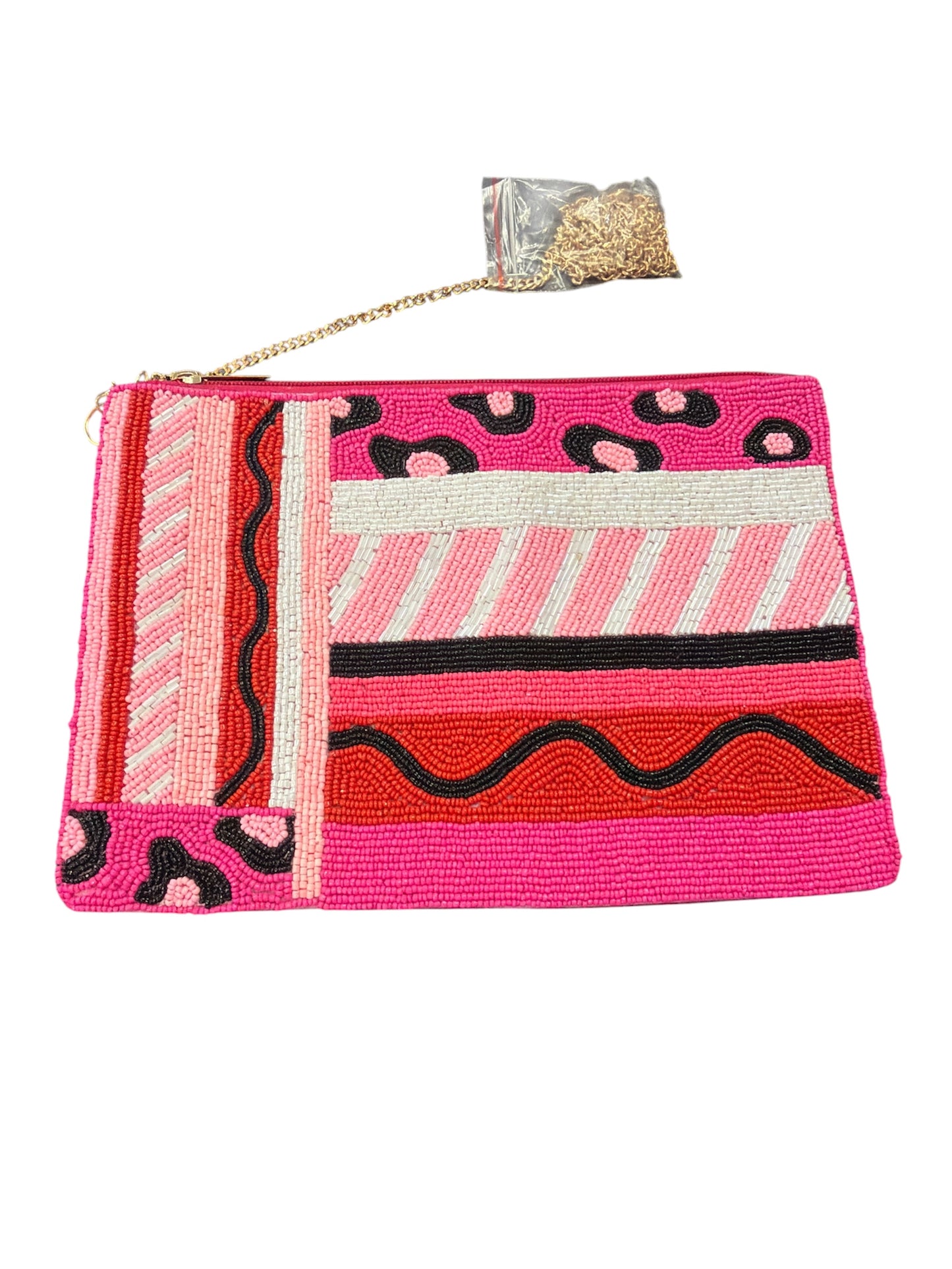 Handmade With Love Beaded Crossbody Purse