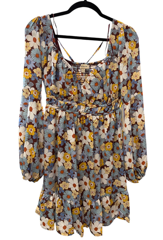 Fall Floral Dress