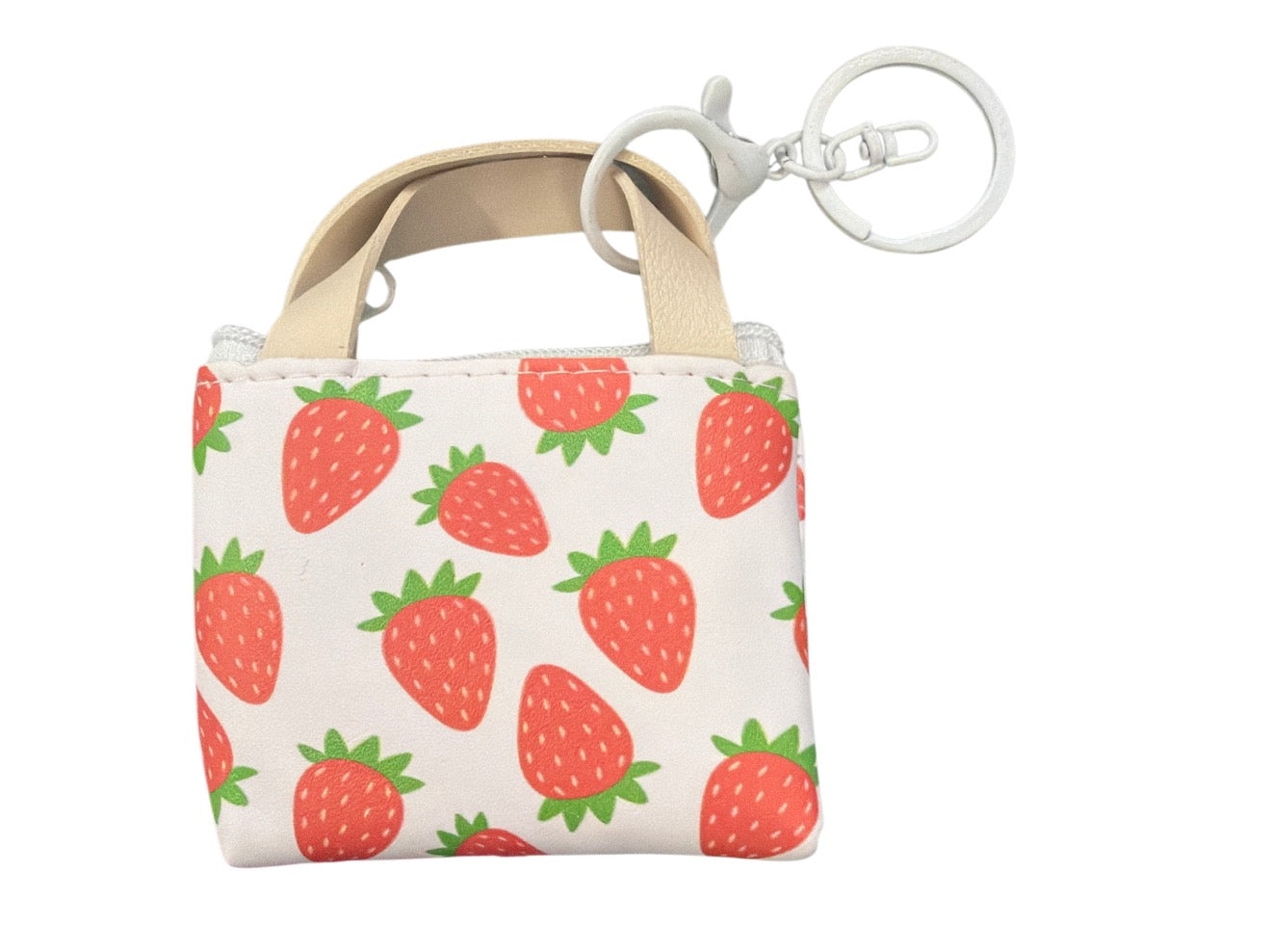 Mini Strawberry Coin Bags