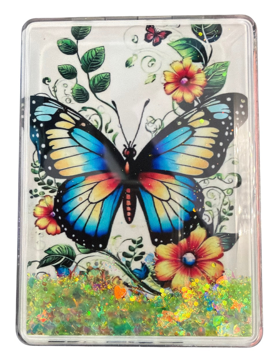 Butterfly Glitter Mirror