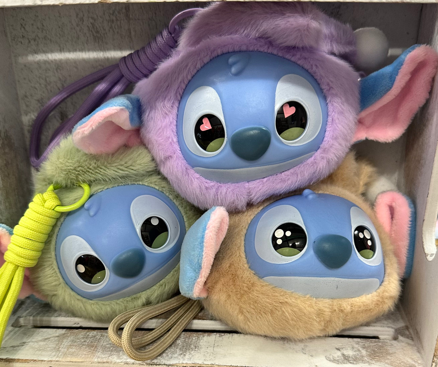 Stitch Plush Keychain Purse