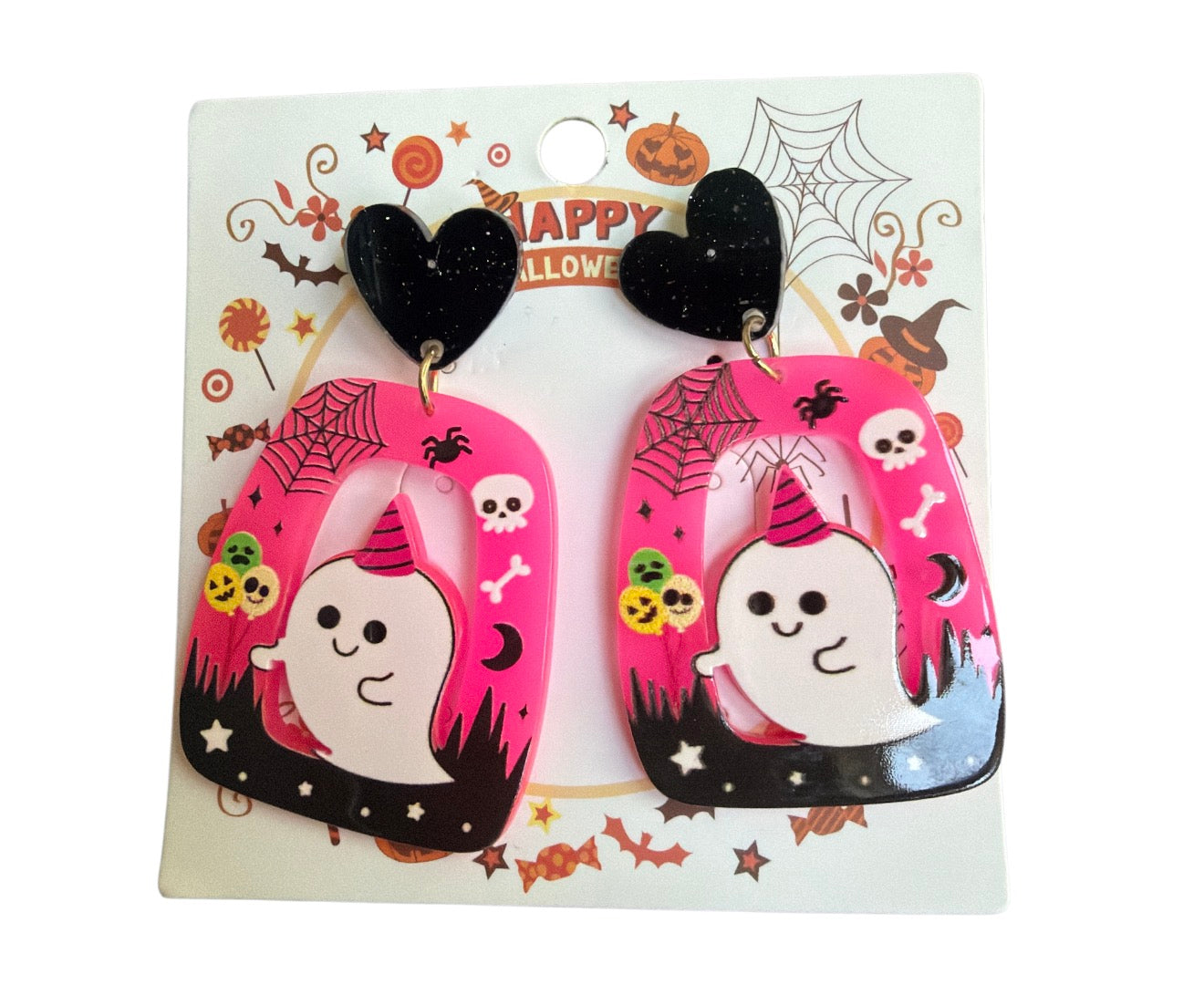 Acrylic Halloween Earrings