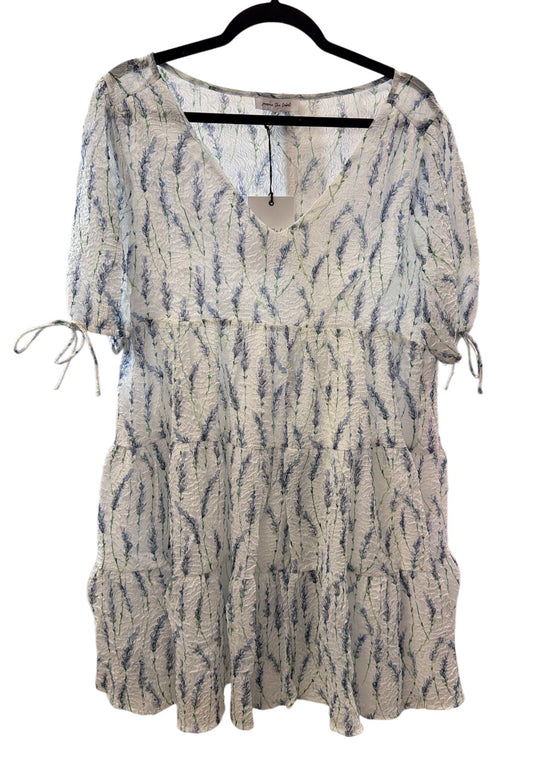 Lavender Floral Dress