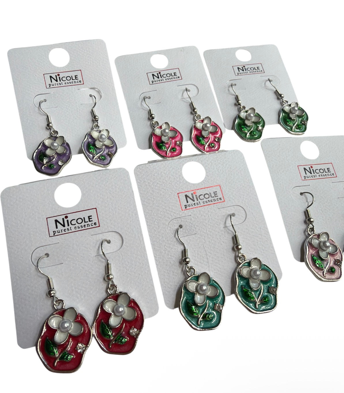 Flower Pearl Earrings