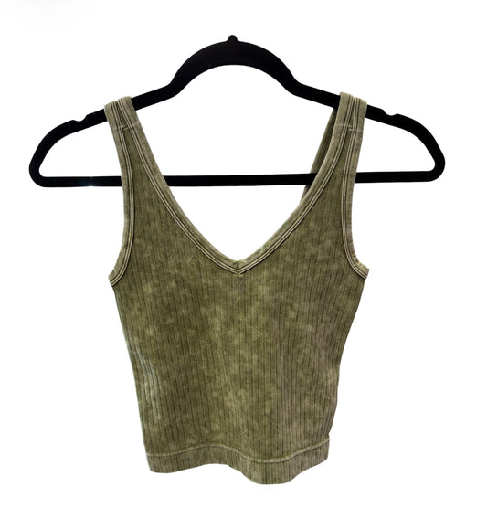 Zenana Olive Tank Top