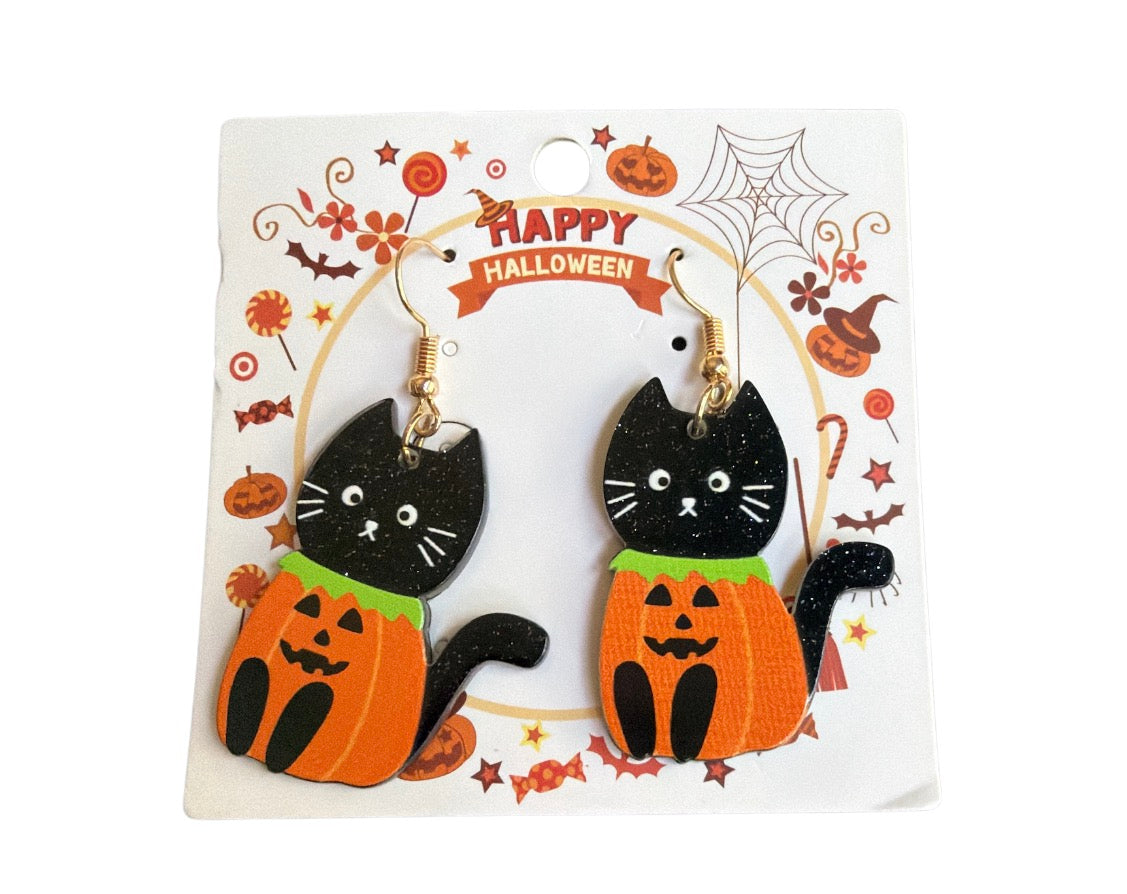 Acrylic Halloween Earrings