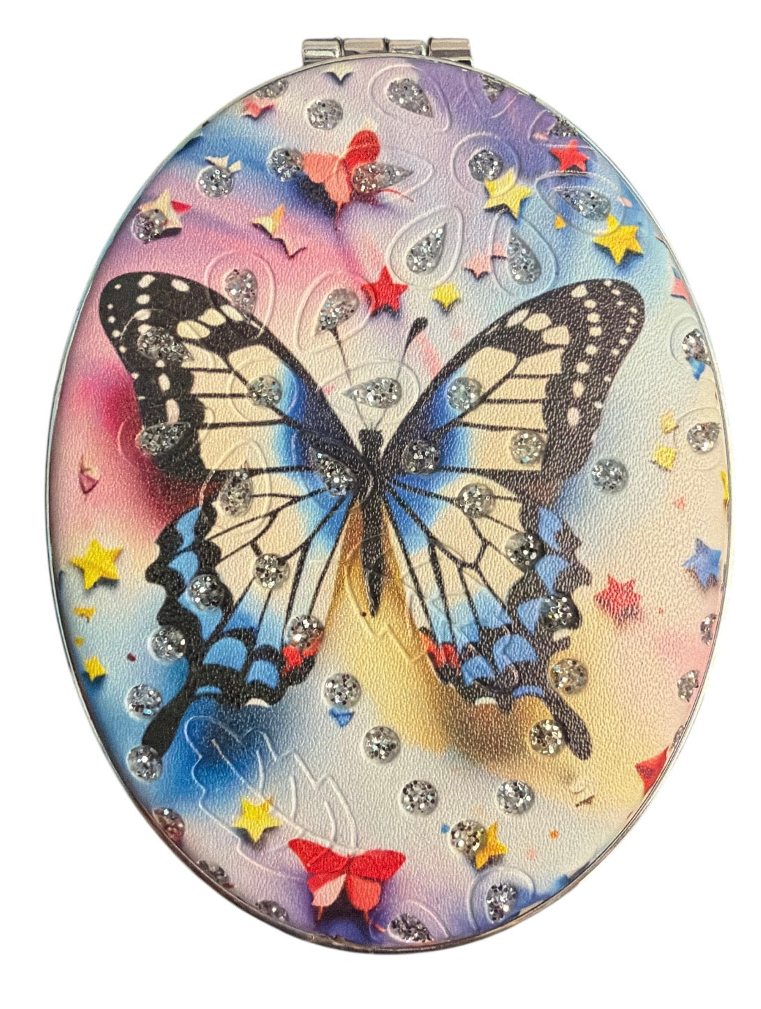 Butterfly Oval Mirror