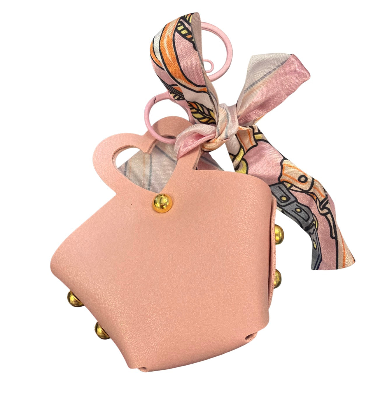 Heart Mini Bag & Scarf Charm