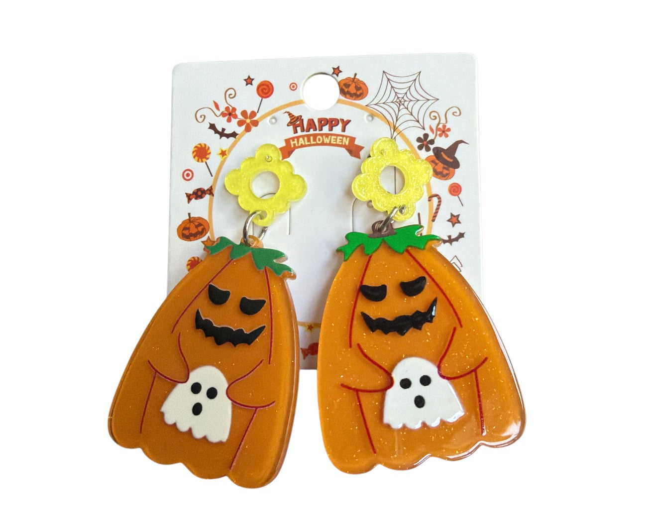 Acrylic Halloween Earrings