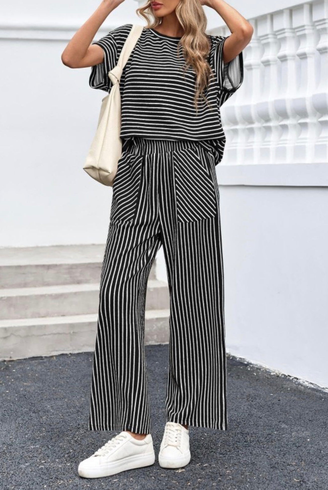 Striped Pants Sets