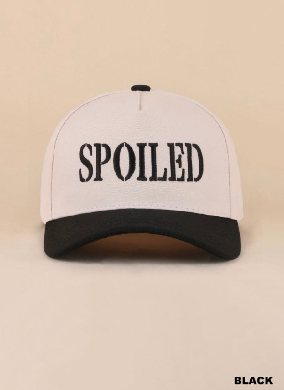 SPOILED Two-Tone Hat