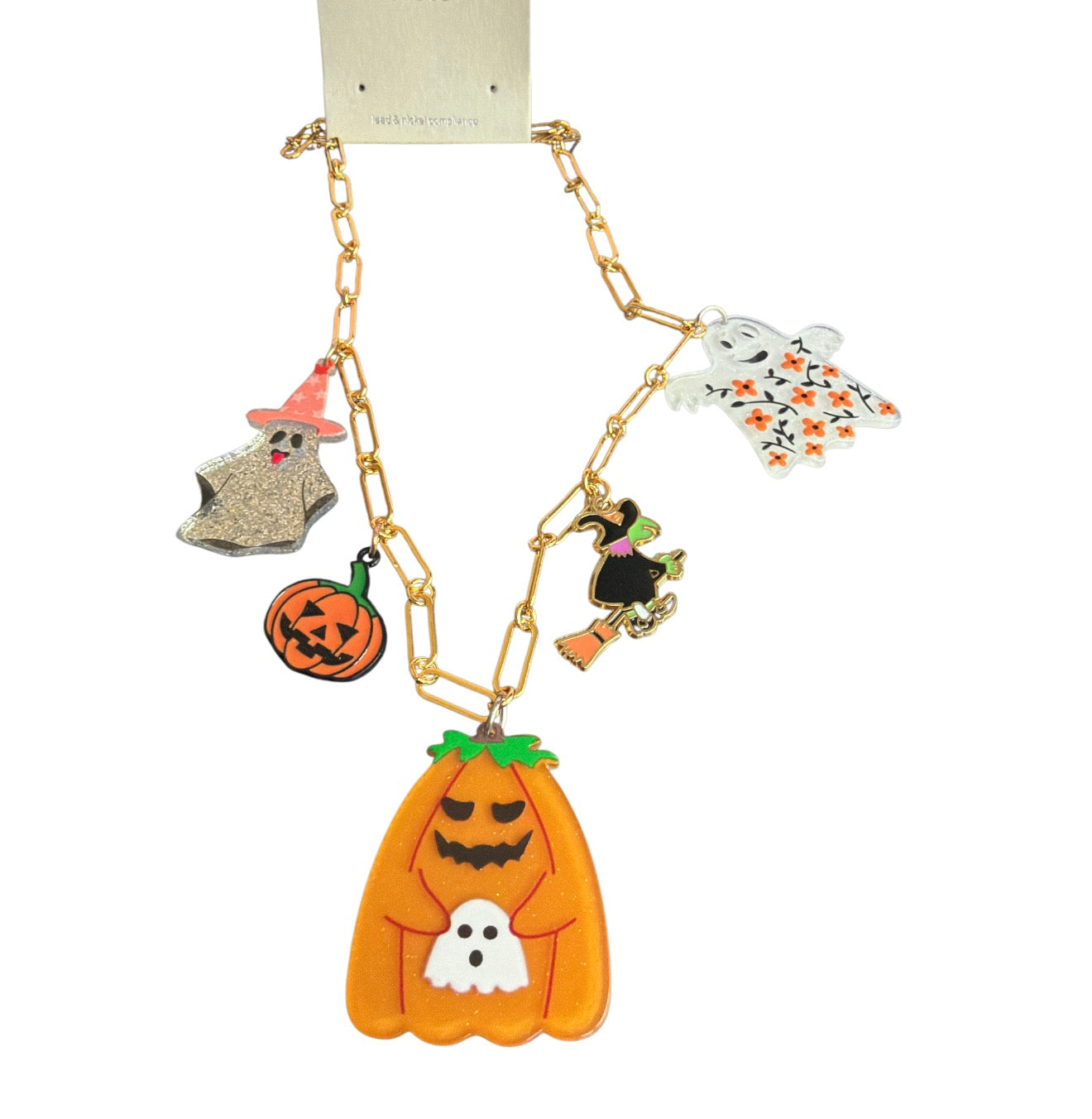 Halloween Charm Necklaces
