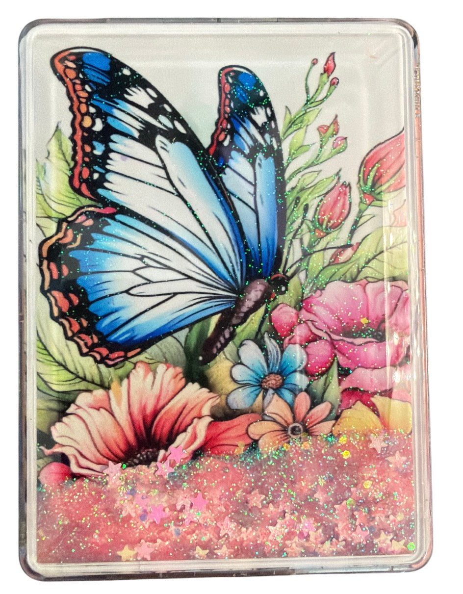 Butterfly Glitter Mirror