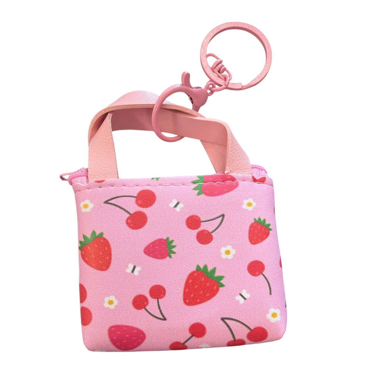 Mini Strawberry Coin Bags