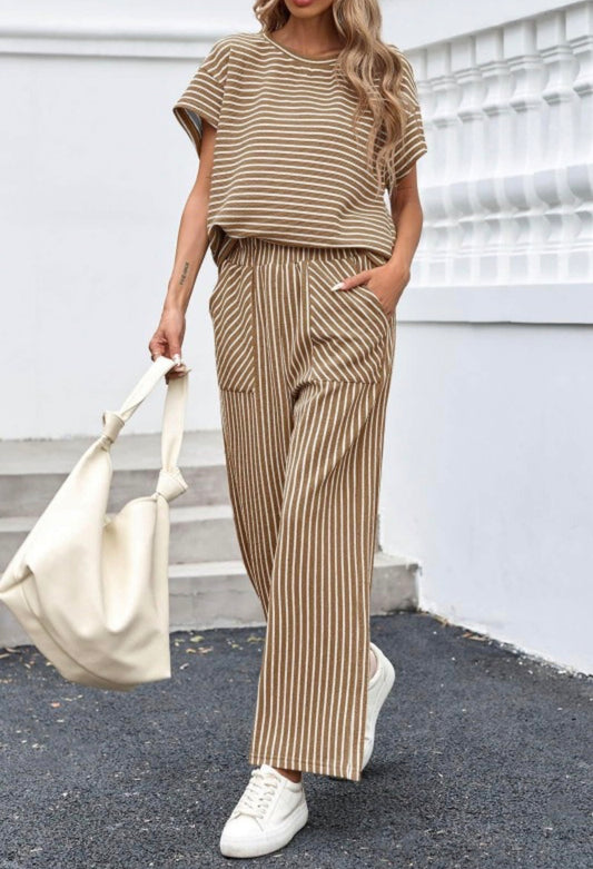 Striped Pants Sets
