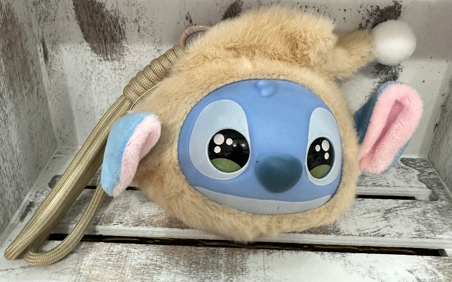 Stitch Plush Keychain Purse
