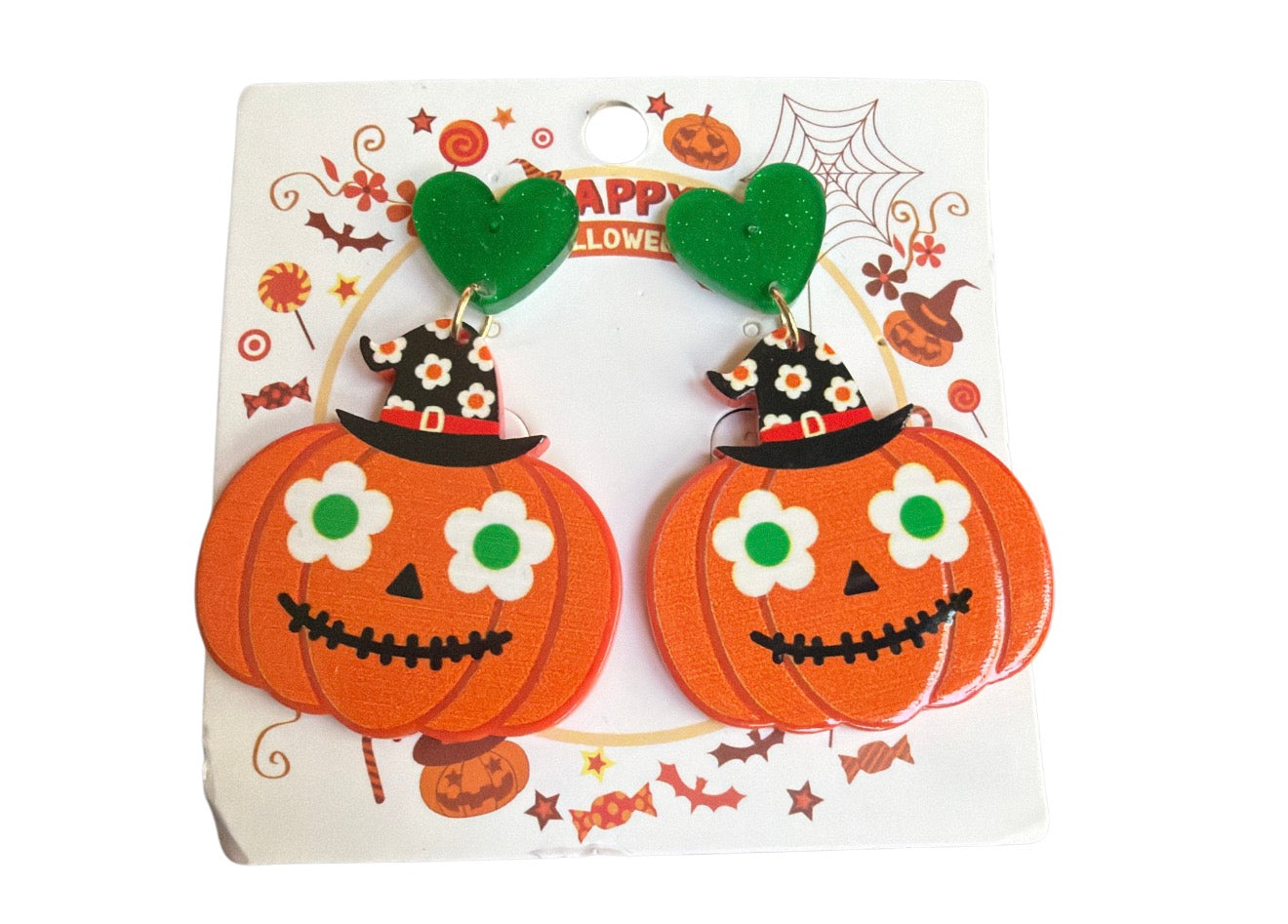 Acrylic Halloween Earrings