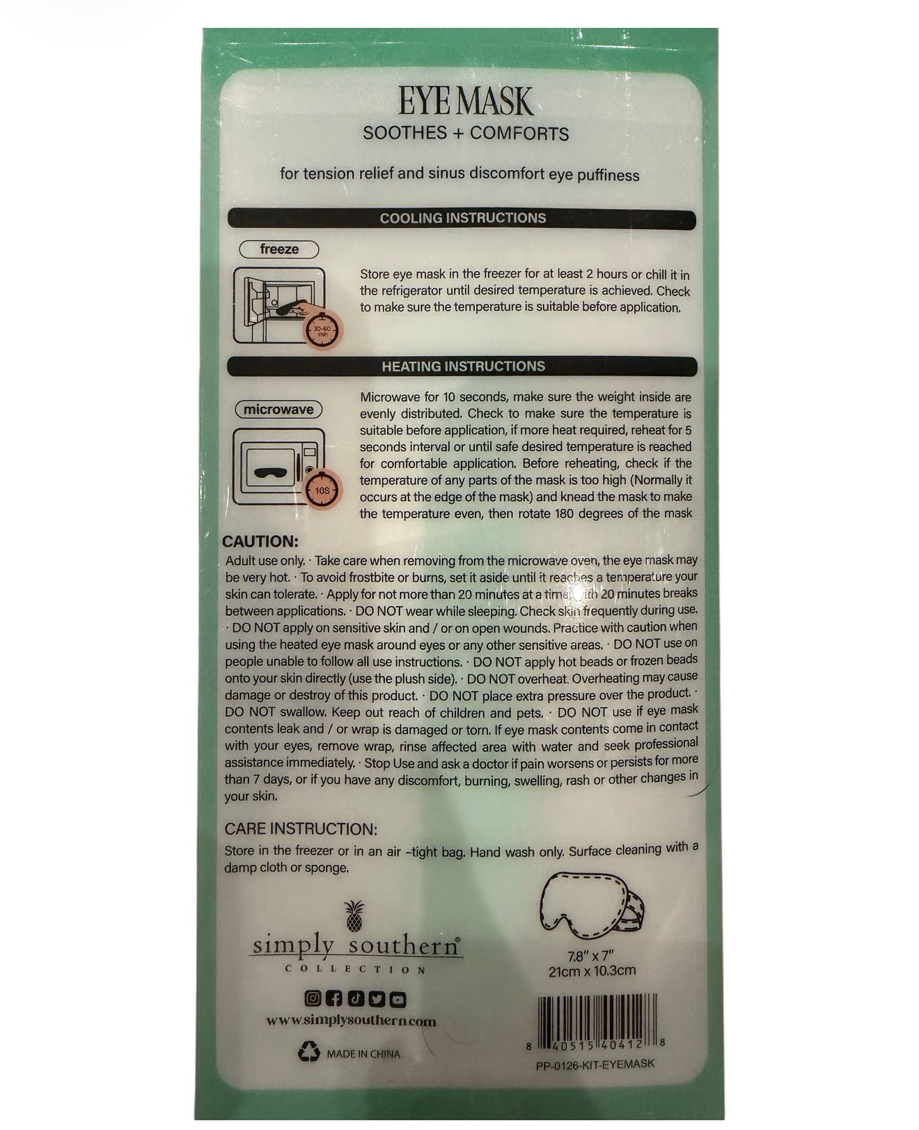 Simply Southern - Eye Mask