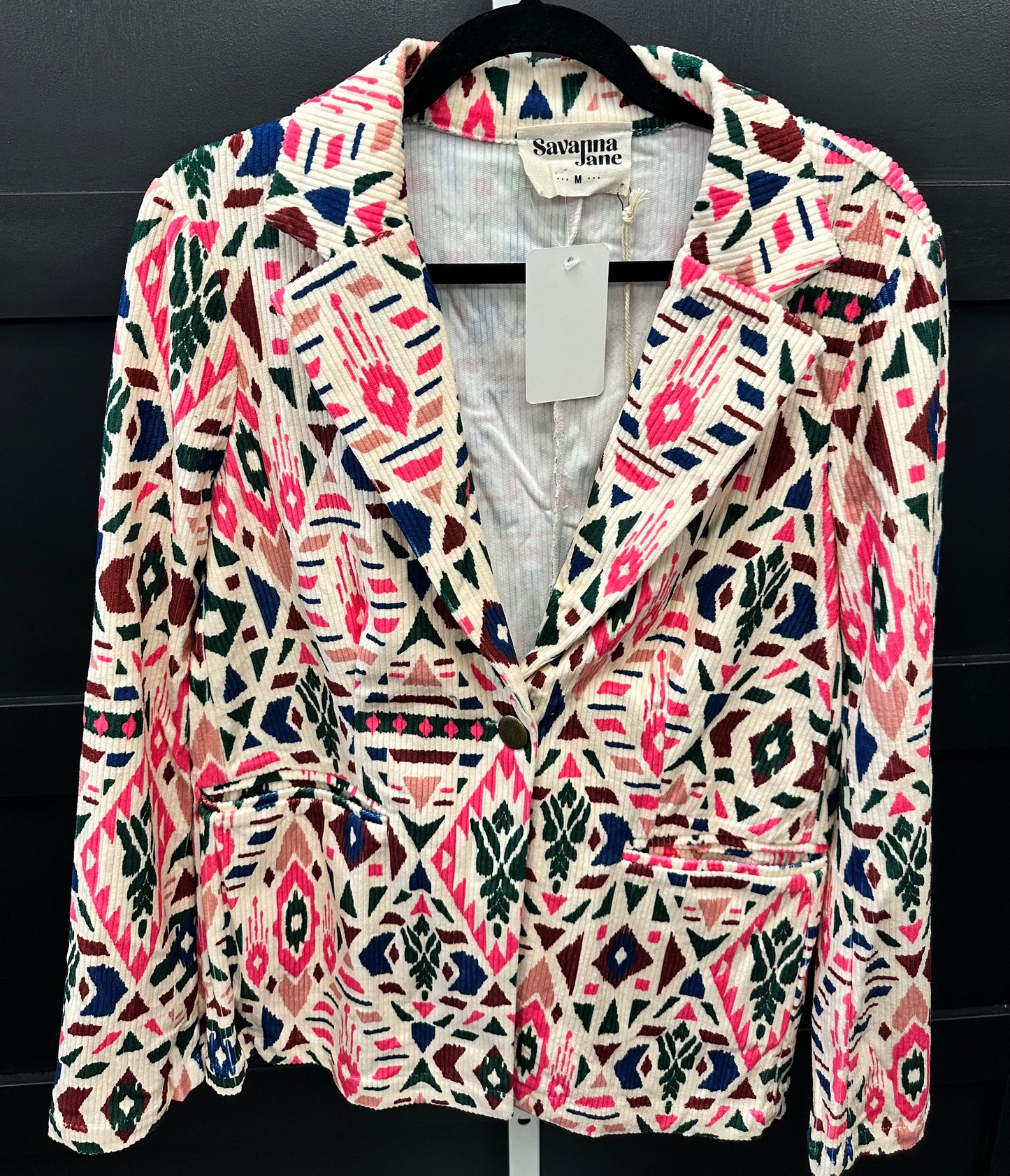 Corduroy Blazer Jacket