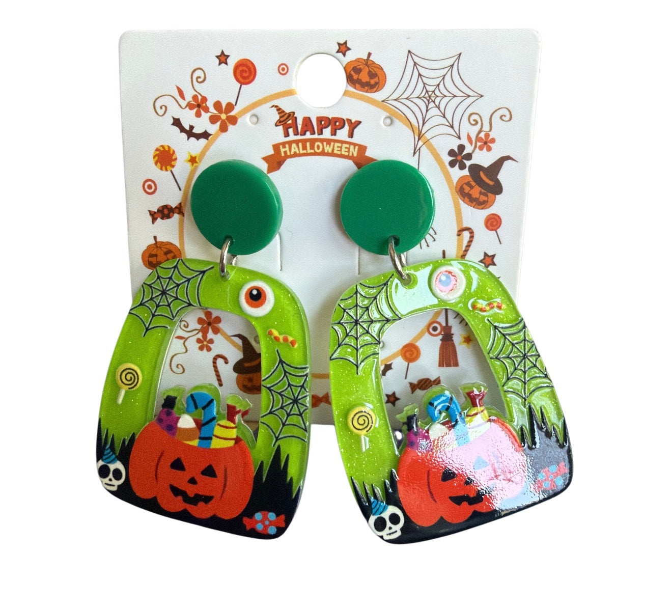 Acrylic Halloween Earrings