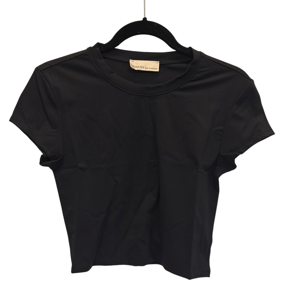 Zenana Layering Top - Black