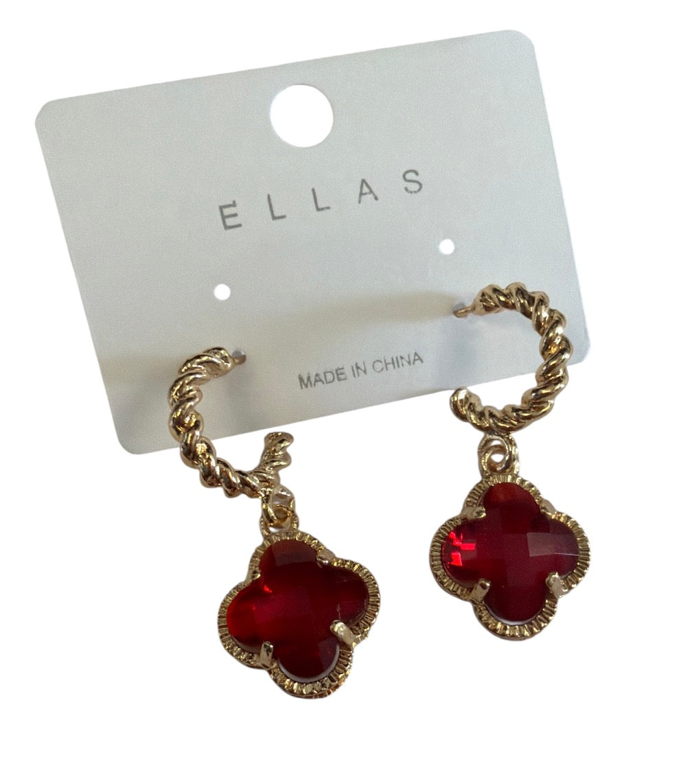 Clover Dangle Earrings