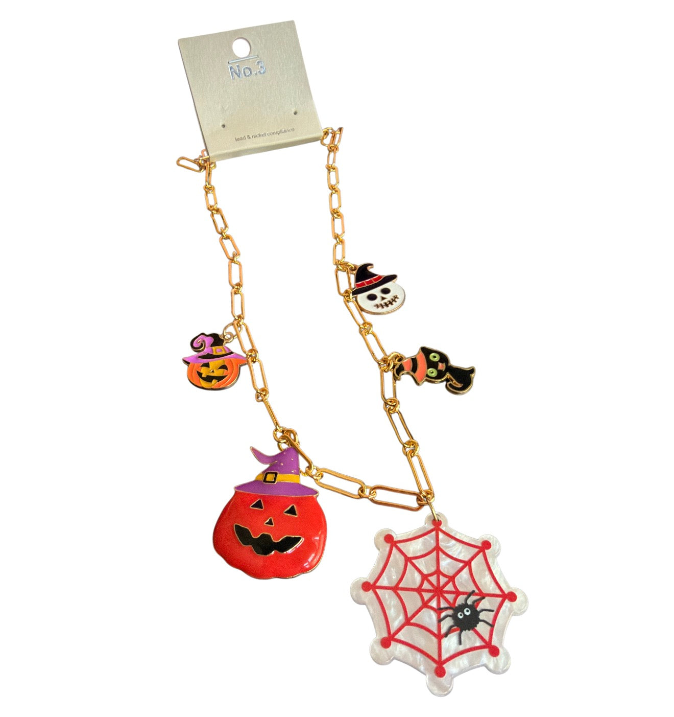 Halloween Charm Necklaces