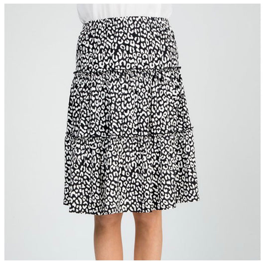 Heimish Leopard Skirt