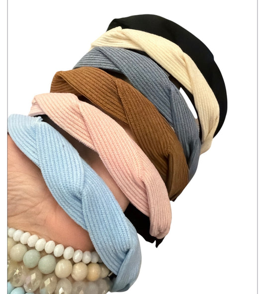 Corduroy Twist Headband