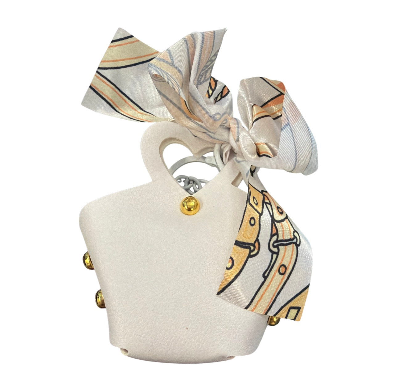 Heart Mini Bag & Scarf Charm