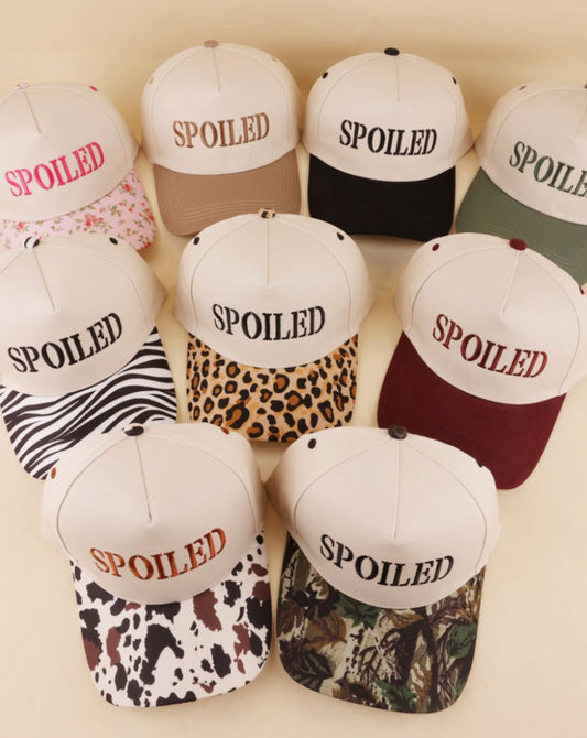 SPOILED Two-Tone Hat