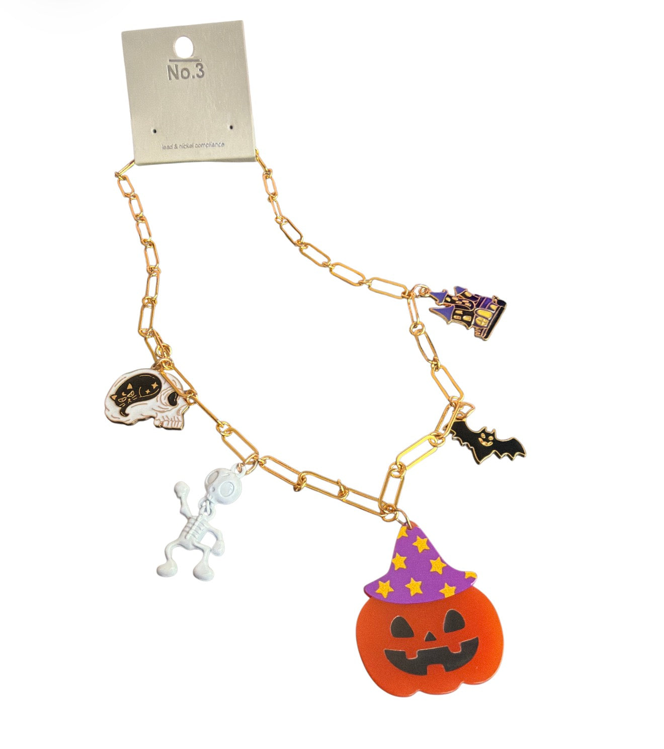 Halloween Charm Necklaces