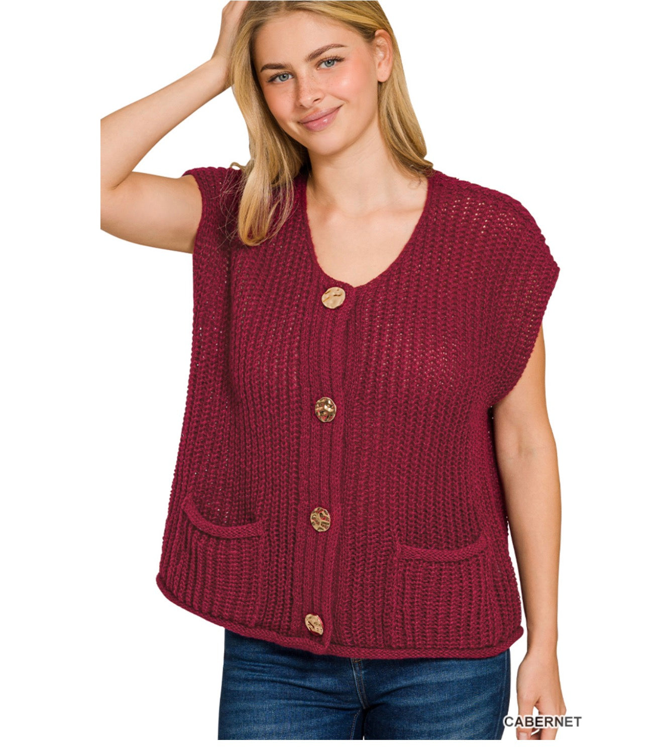 Zenana Sweater Vests