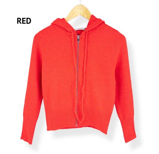 Zenana Zip Hooded Jacket