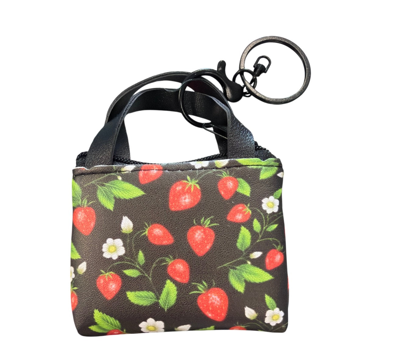 Mini Strawberry Coin Bags