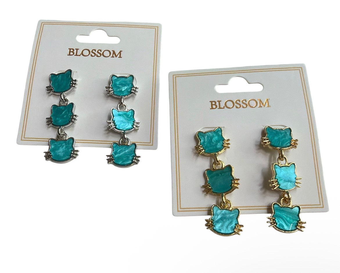 CATS Dangle Earrings